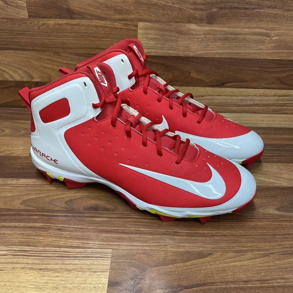 Nike ALPHA Huarache Keystone Mid University Baseball Cleats 923429-611 Size 16 - Picture 1 of 9